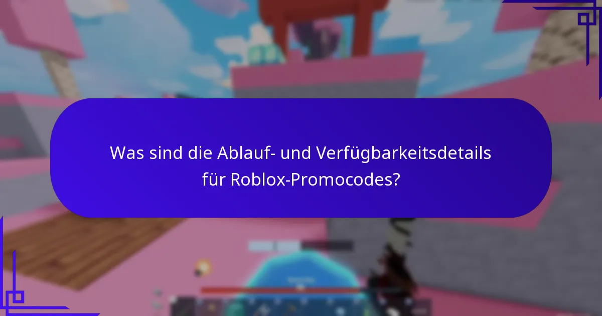 Welche limitierten Artikel sind durch Roblox-Promocodes verfügbar?